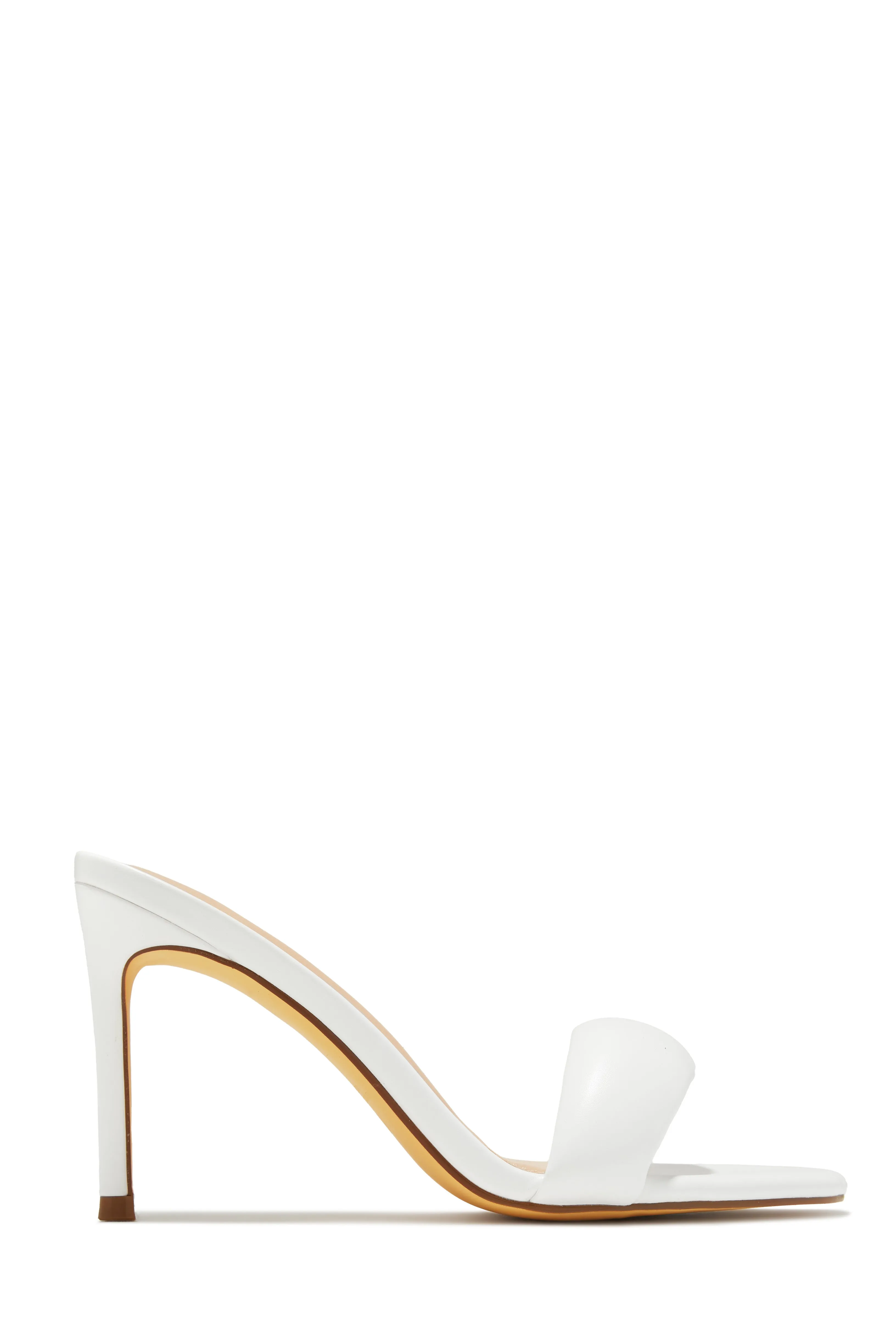 Alisha Mid Heel Mules - Gold