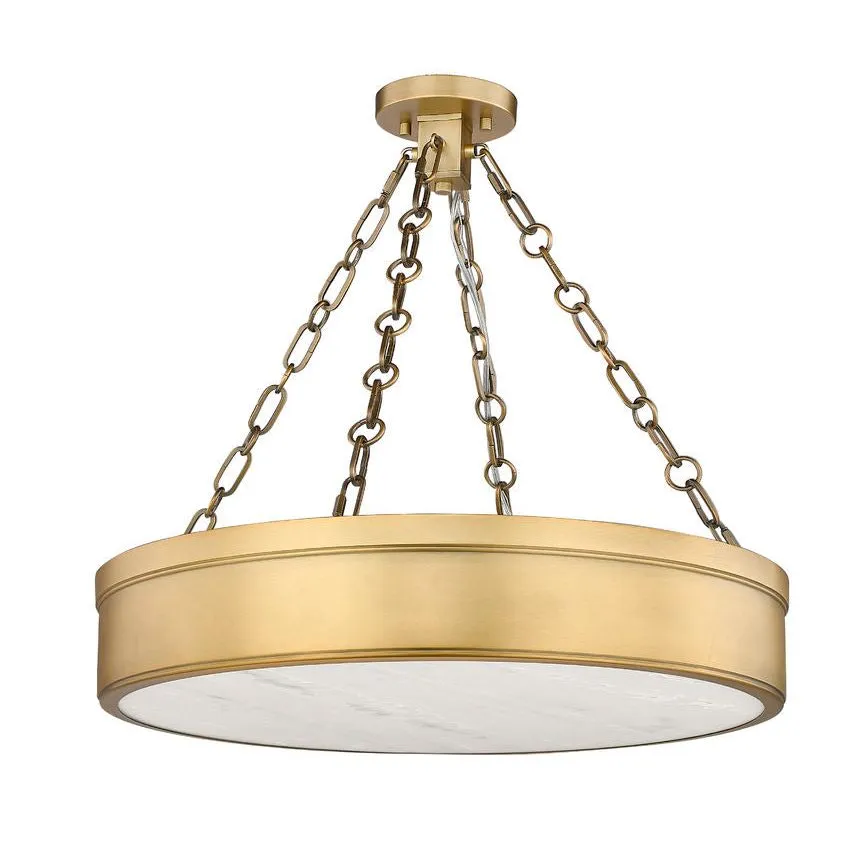 Anders 3-Light Semi Flush