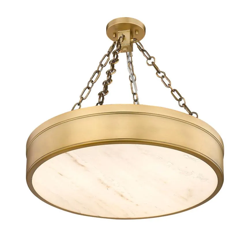 Anders 3-Light Semi Flush