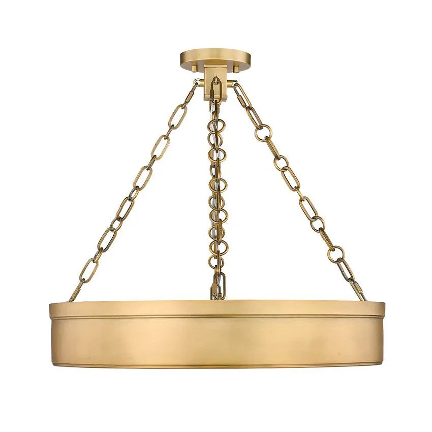 Anders 3-Light Semi Flush