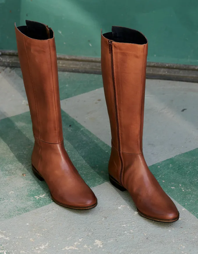 Gaetan Boots Brandy Leather