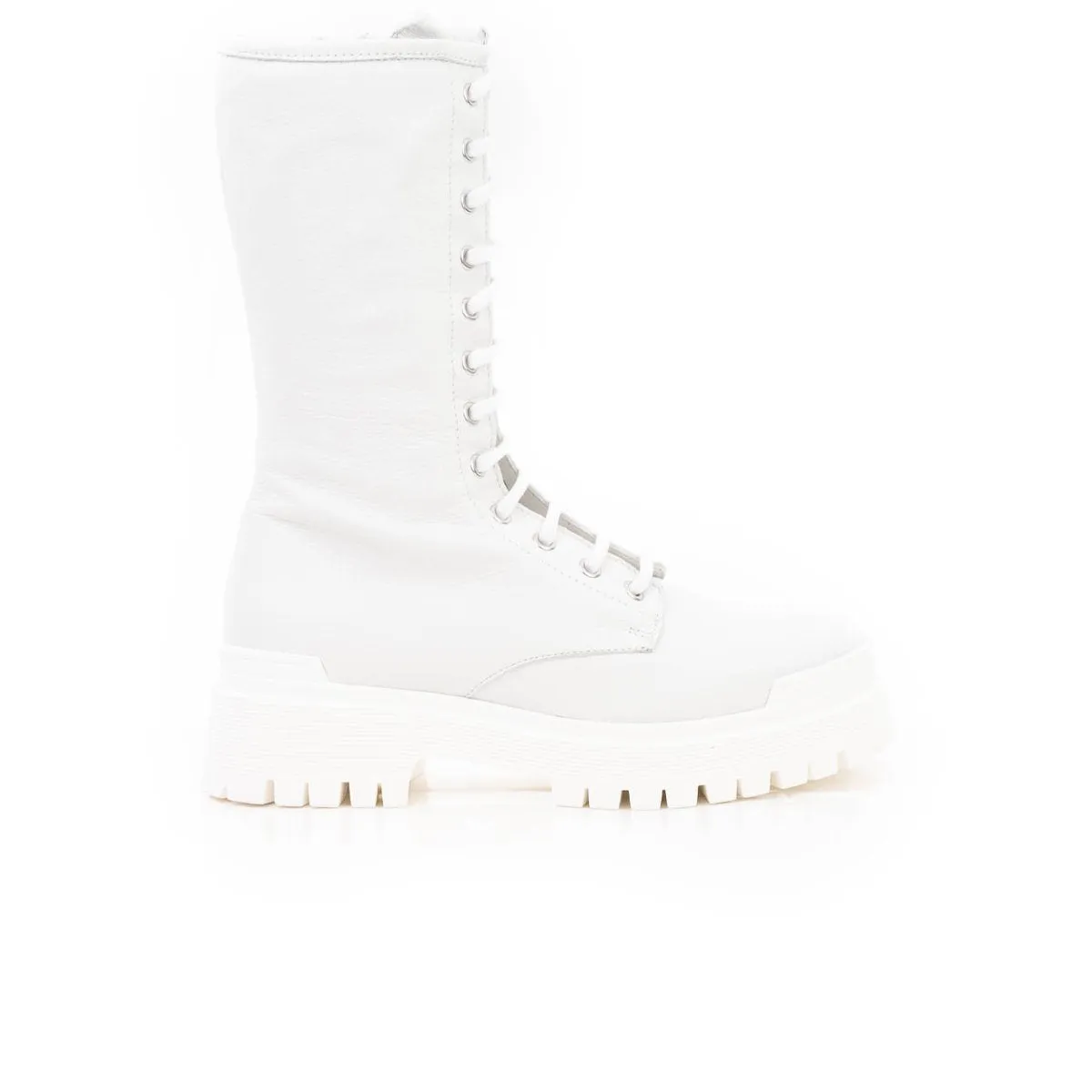 Hemsworth White Leather