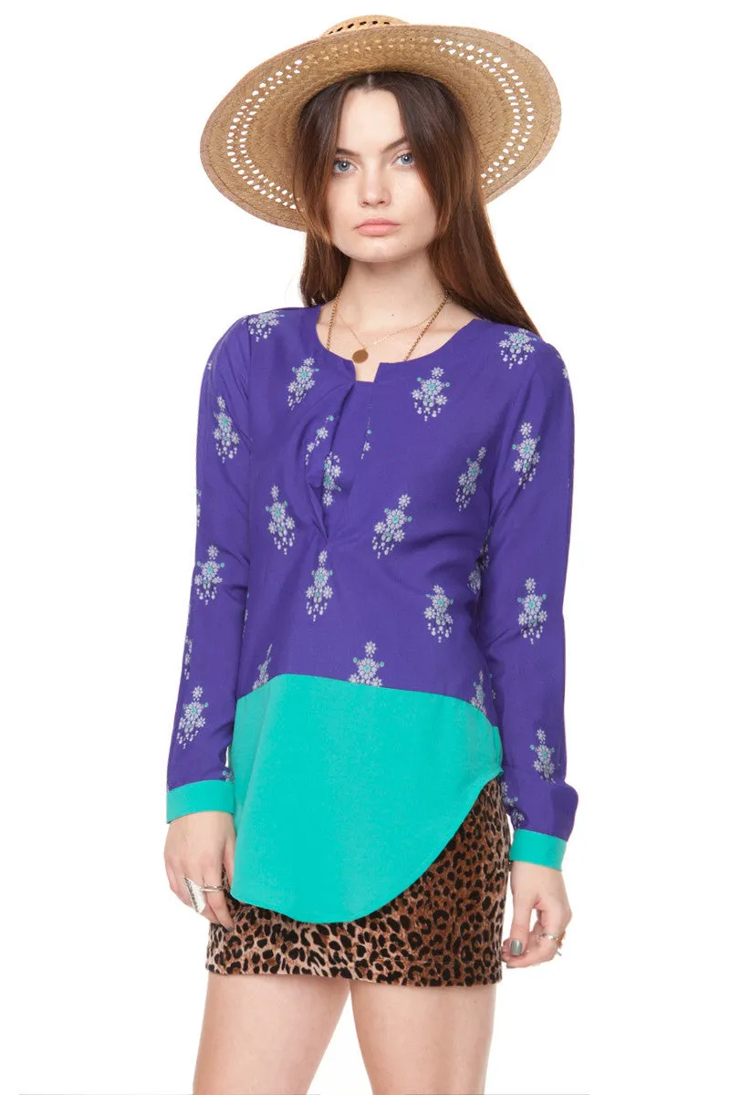 Jewel Iris Top