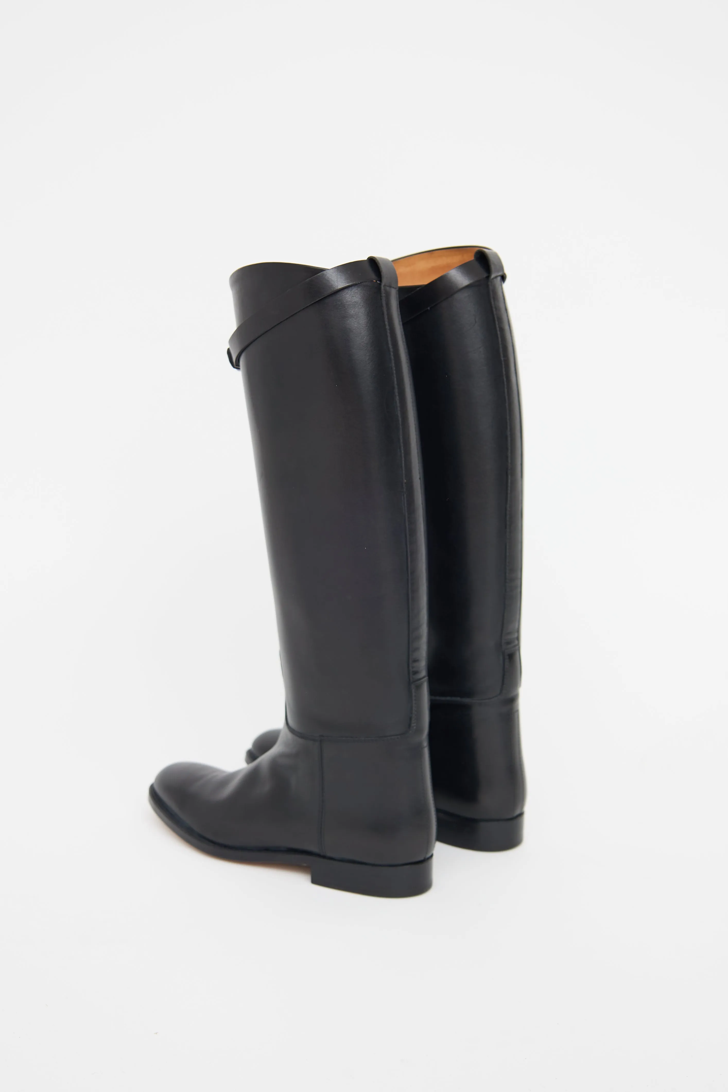 Kelly Black Jumping Boots