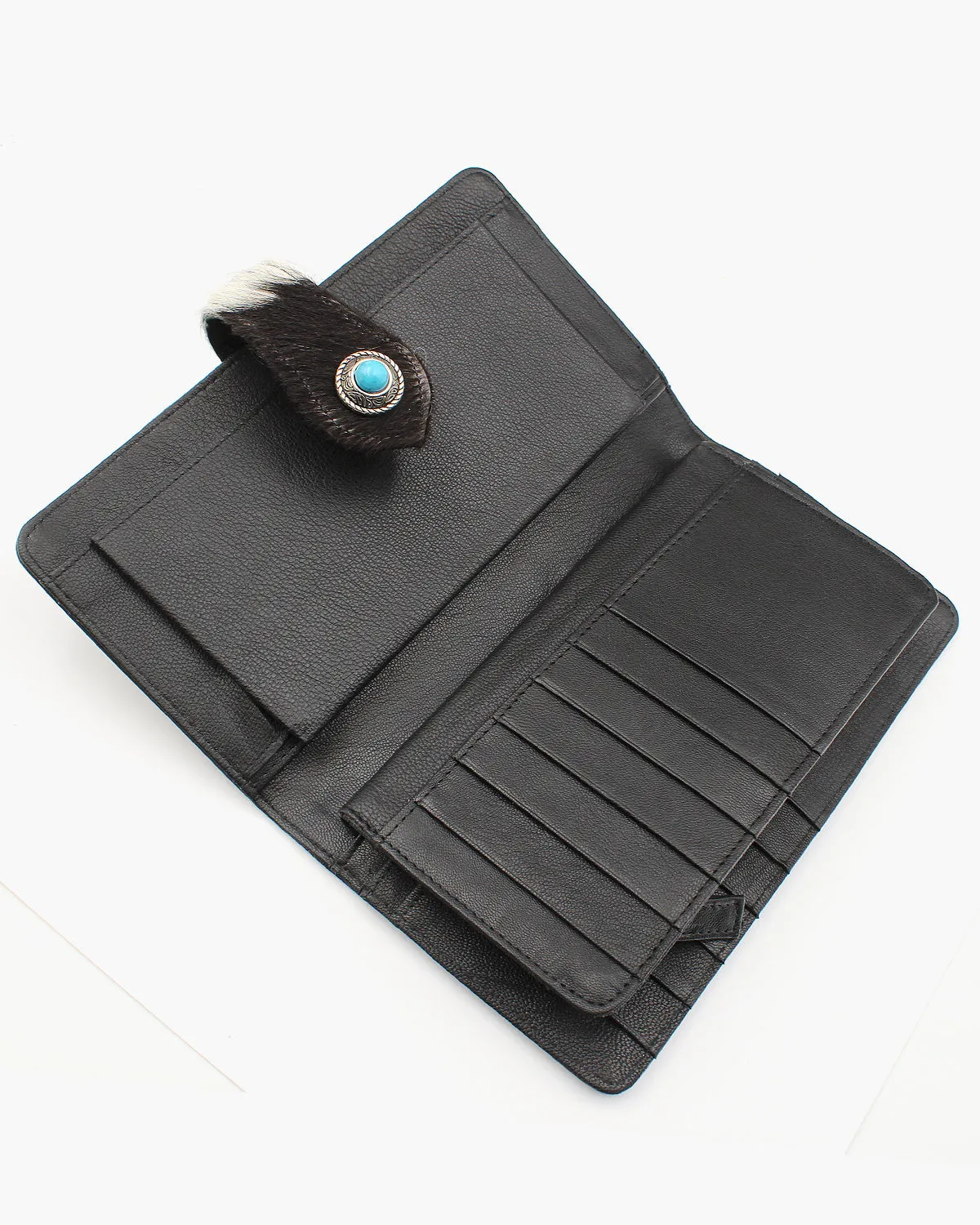 Leather & Cow Hide Wallet