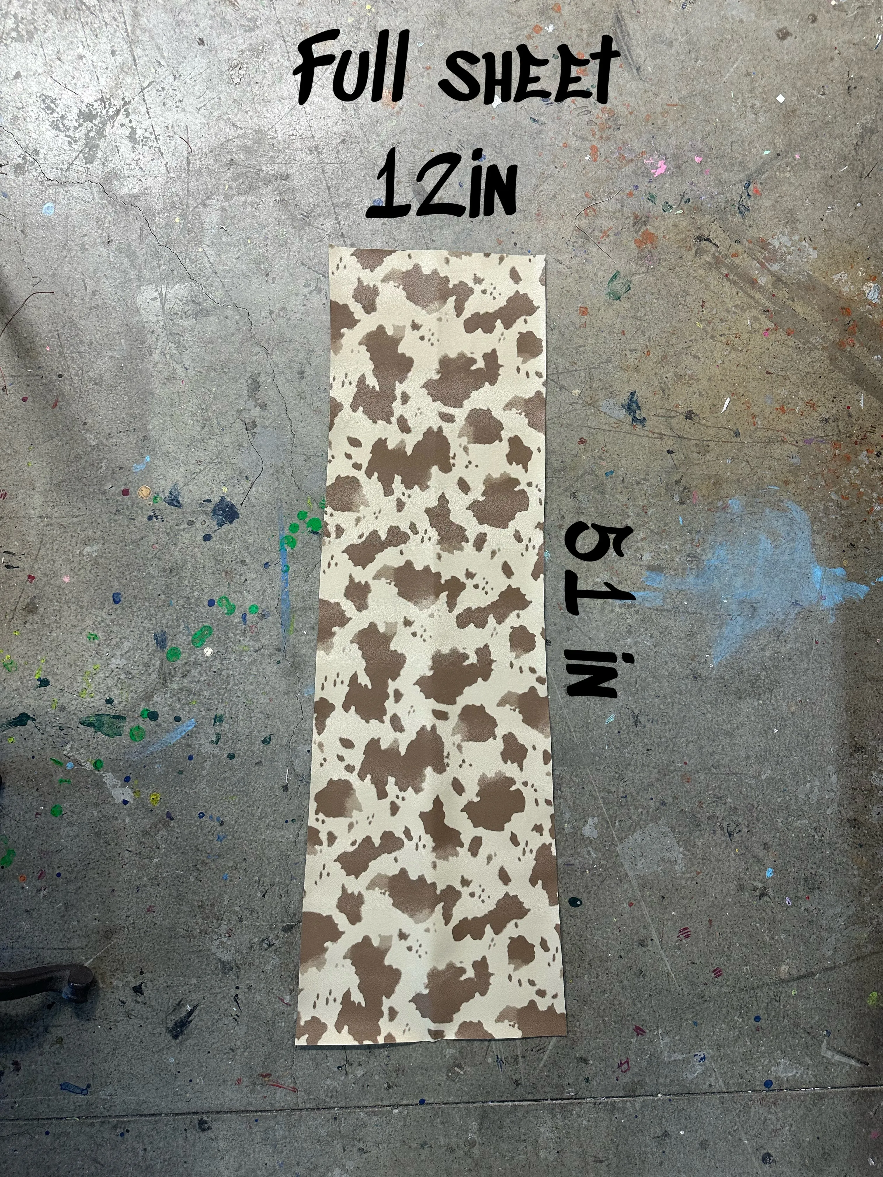 Leather -  Metalic Gold Green Smooth PU