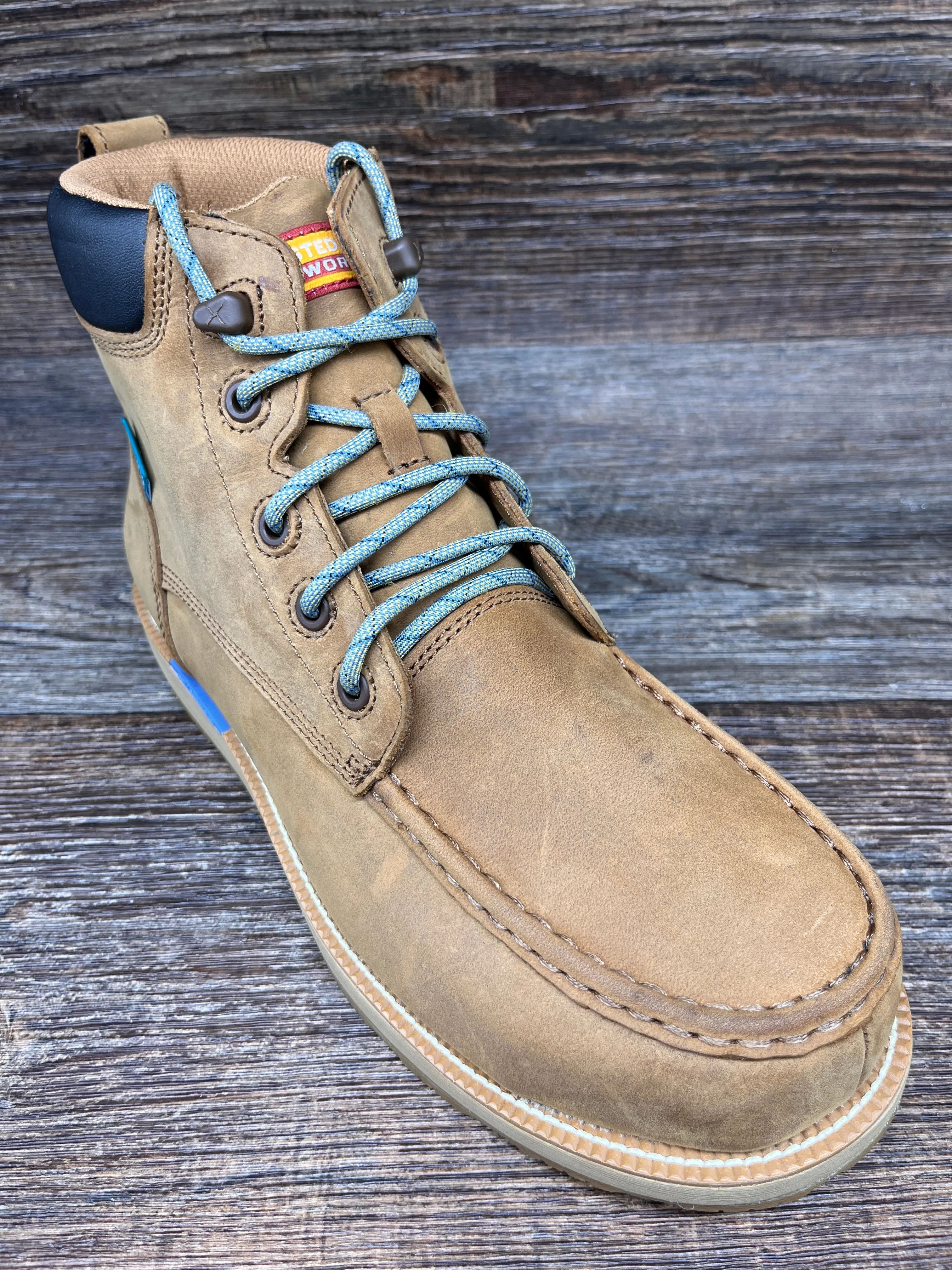 MCAXNW1 Men's Safety Toe Cell Stretch Waterproof Work Boot by Twisted X