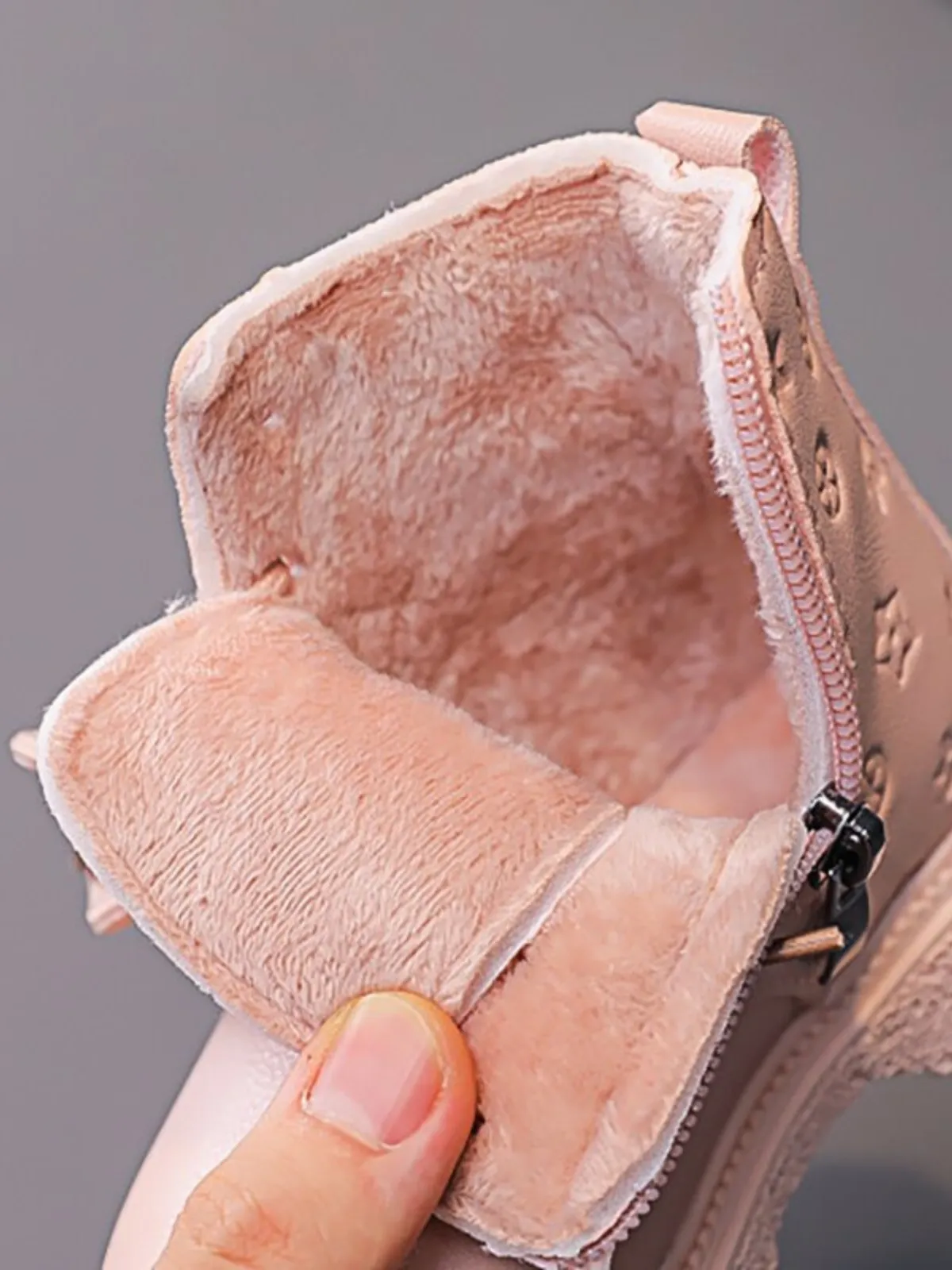 Street Smart Embossed Leather Boots By Liv and Mia