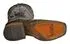 Women's Corral Distress Black with Black Snake Inlays Square Toe Boots - A2402 MO