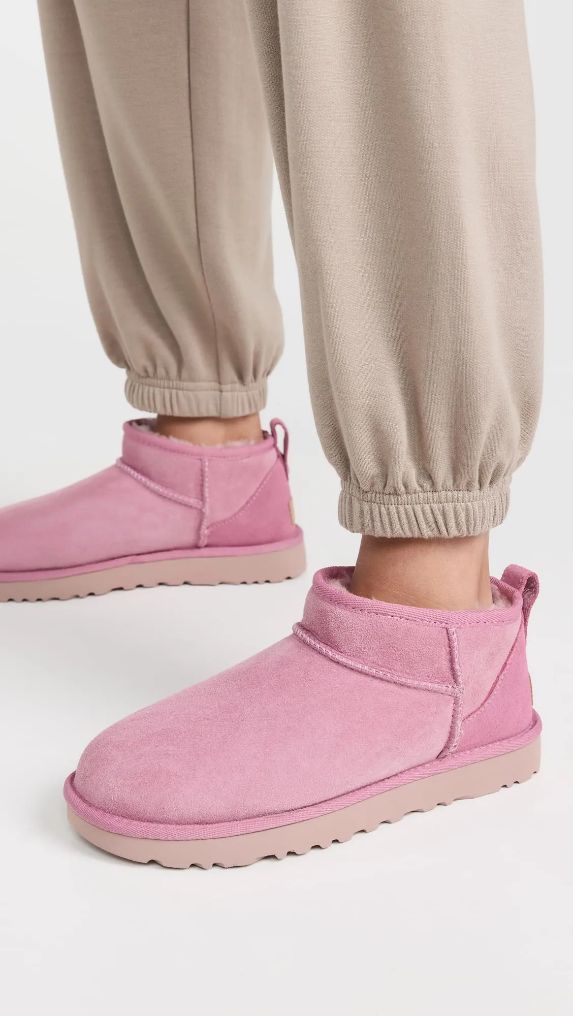 Women's Shoes UGG CLASSIC ULTRA MINI Sheepskin Ankle Boots 1116109 DUSTY ORCHID